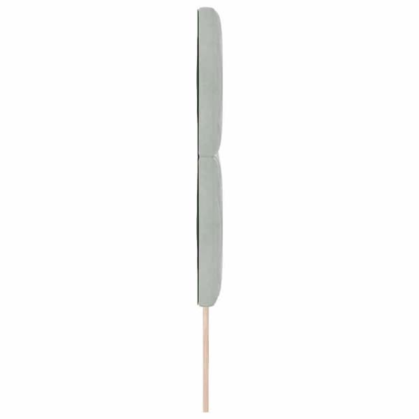 Maison Exclusive - Ljust grå sänggavel 144 cm Sammet