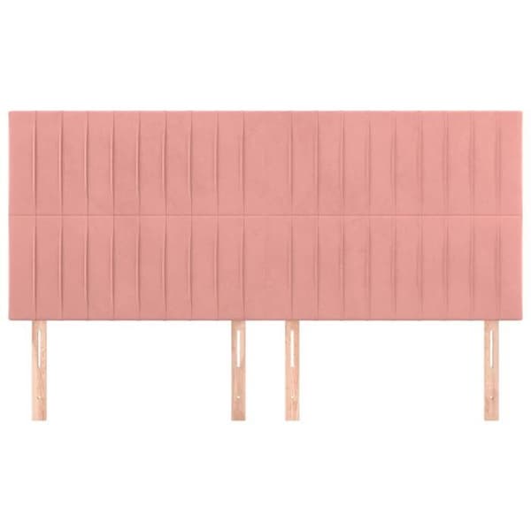 Maison Exclusive - Ruusupääty 180x5x118/128 cm Sametti Ros