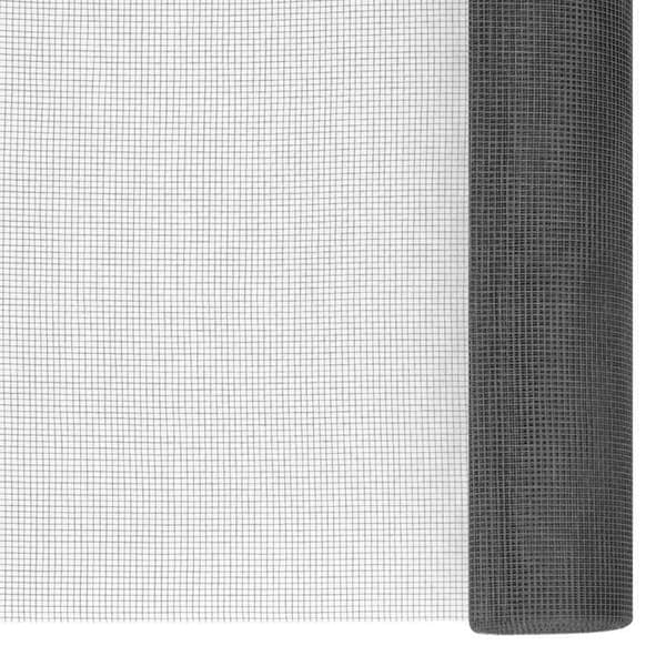 Maison Exclusive - Skærm i glasfiber 100x2000 cm Sort Svart