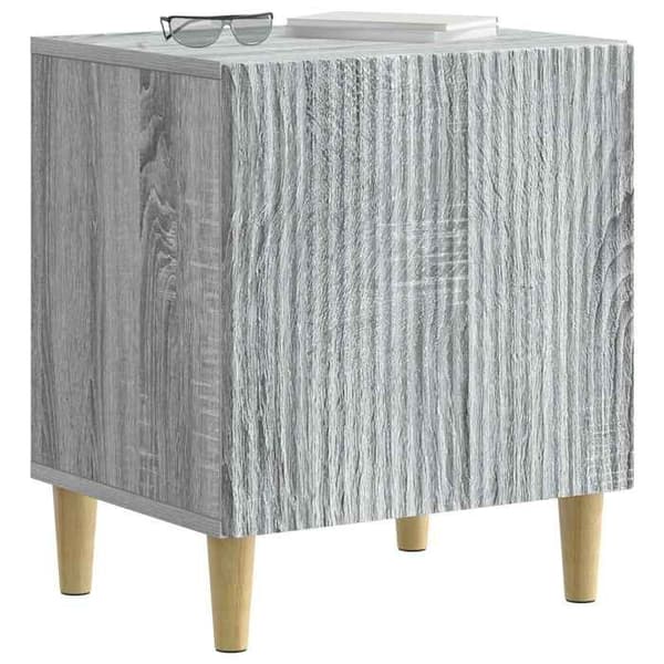 Maison Exclusive - Sonoma harmaa yöpöytä 43 x 34,5 x 50 cm grå