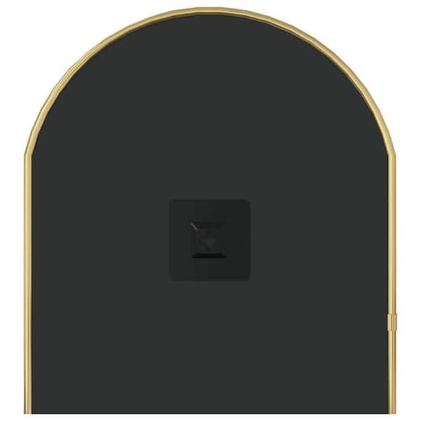 Maison Exclusive - Guldväggspegel 70x30 cm Oval