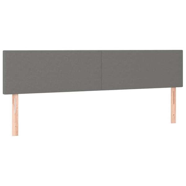 Maison Exclusive - Mørkegrå Hovedgærder 200x5x78/88 cm Stof