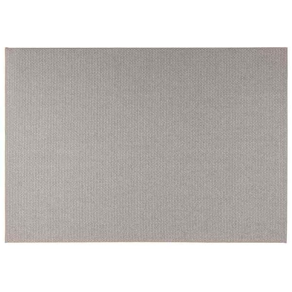 Indendørs tæppe - EKSKLUSIV HUS - LUGO - 140 x 200 cm - Creme & Taupe - Polyester Grädde och Mård