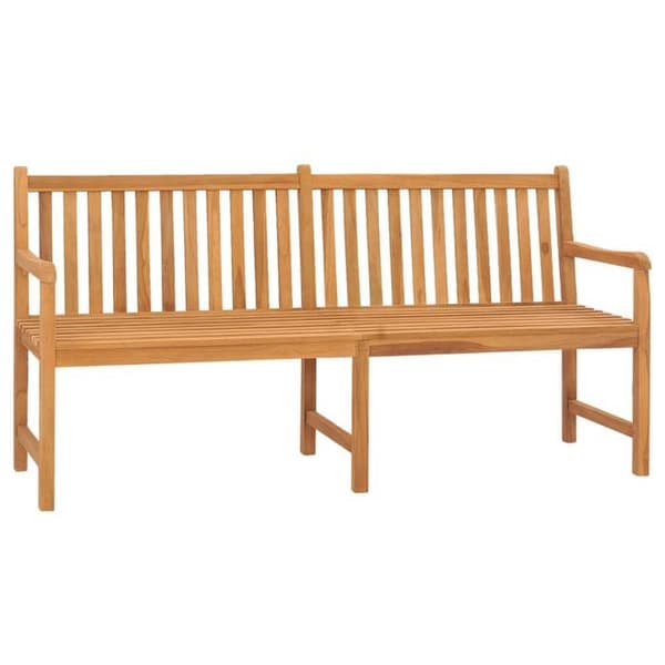 Maison Exclusive - Bænk til haven 180 cm solid teaktræ