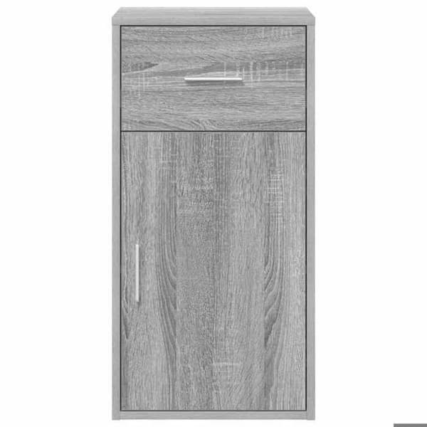 Maison Exclusive - Buffé med låda Grå Sonoma 38 x 34 x 75 cm