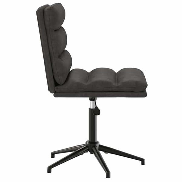 Maison Exclusive - Matstolar set om 2 svart konstläder
