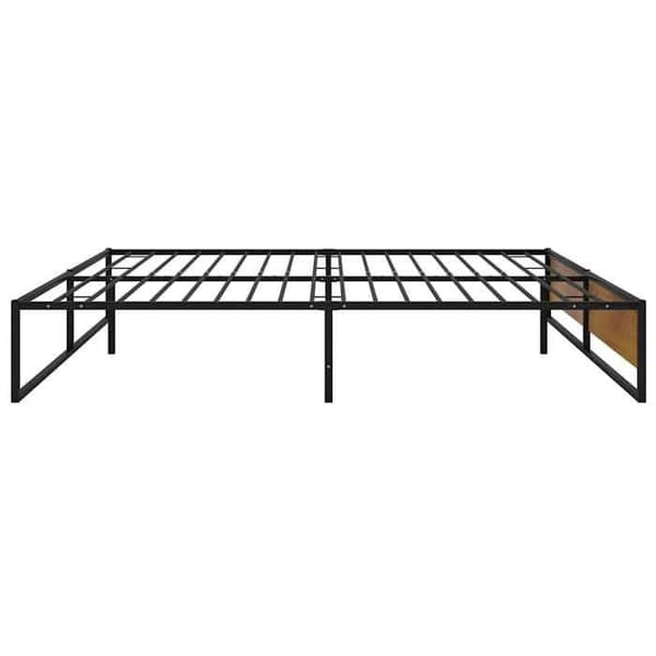 Sengestel - EKSKLUSIV HUS - 180x200 - Sort - Metal - Lamelseng Svart