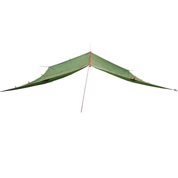 Maison Exclusive - Grön campingduk 420x440 cm vattentät
