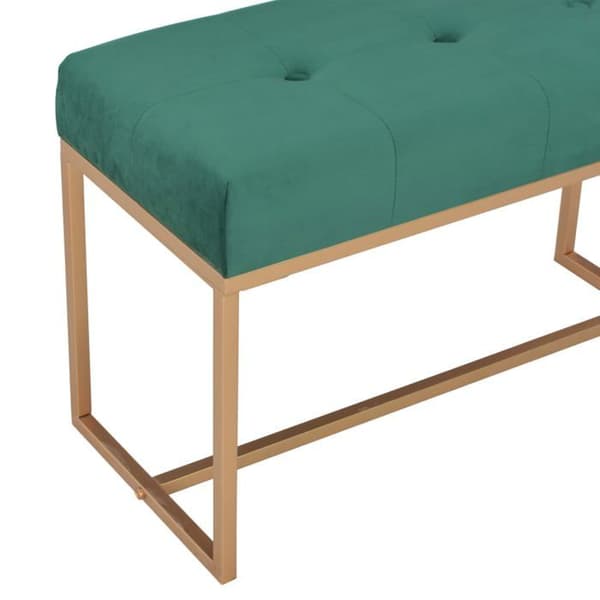 Maison Exclusive - Bänk 80 cm Grön Sammet grön