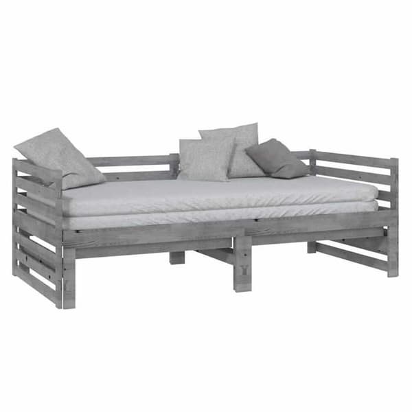 Maison Exclusive - Sovesofa uden madras grå 2x(90x200) cm
