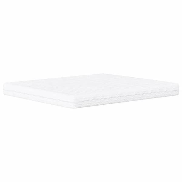 Maison Exclusive - Säng med Dover blå madrass 180x200 cm sammet