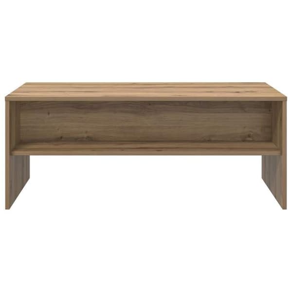 Bord - EKSKLUSIV HUS - 100 x 50 x 40 cm - Ingeniørtræ - Rektangulær - Indbyggede hylder