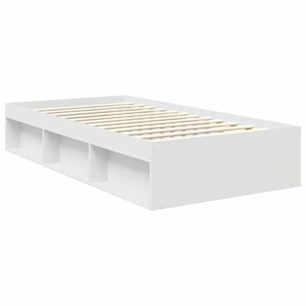 Maison Exclusive - Sängram Vit 100 x 200 cm Massivt furu