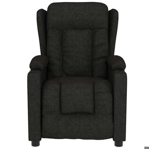 Maison Exclusive - Musta kangasmassagetuoli