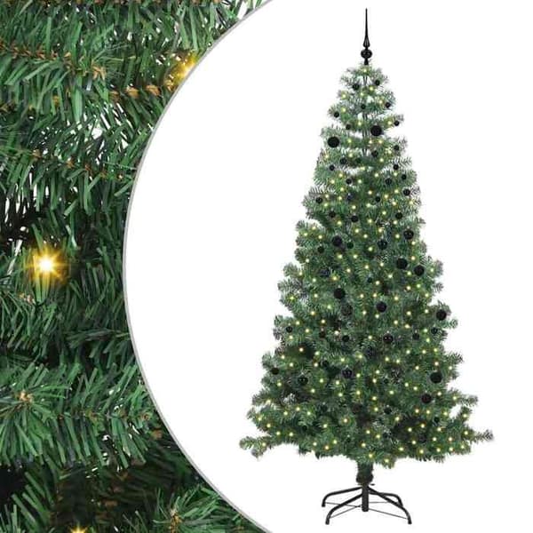Maison Exclusive - Grön Julgran 240 cm PVC Grön