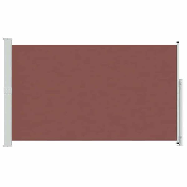 Maison Exclusive - Retractable sidotak för patio 180x314 cm Brun