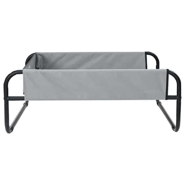 Maison Exclusive - Hundeseng Lys Grå 57 x 57 x 24 cm Stål