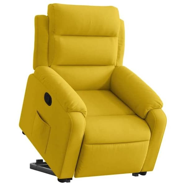 Maison Exclusive - Gult Sammet Recliner Sammetsgul