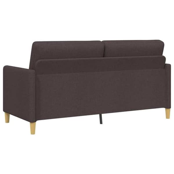 Maison Exclusive - Soffa med förvaring 2 st Marron foncé Polyester