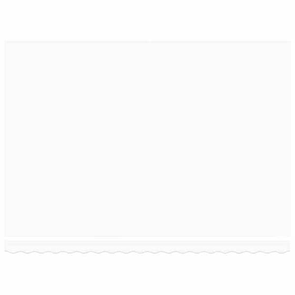 Maison Exclusive - Elektrisk utdragbar markis Vit 4,5 × 3,5 m