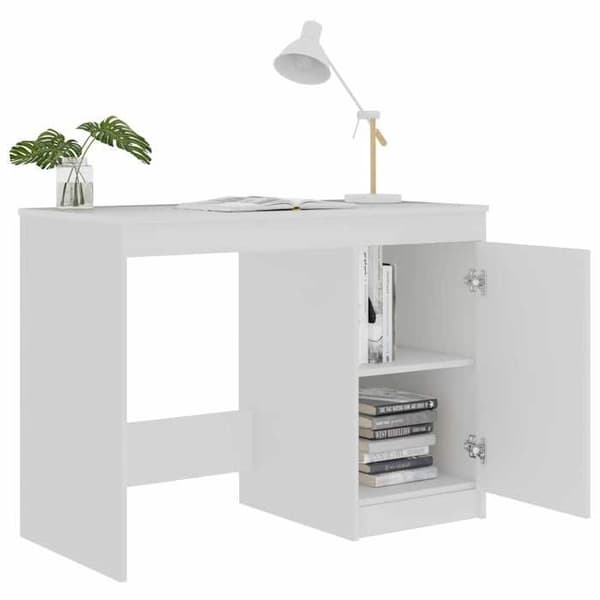 Maison Exclusive - Kontor Vit 100x50x76 cm Ingenjörsträ