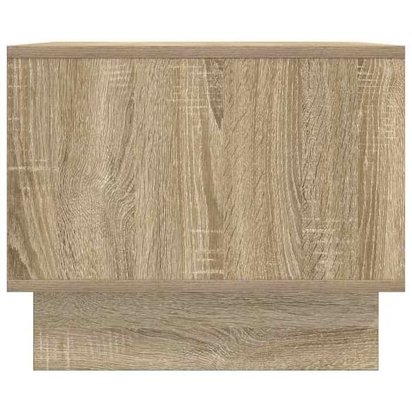 Maison Exclusive - Sofabord Egetræ Sonoma 90 x 50 x 40 cm Ingeniørtræ