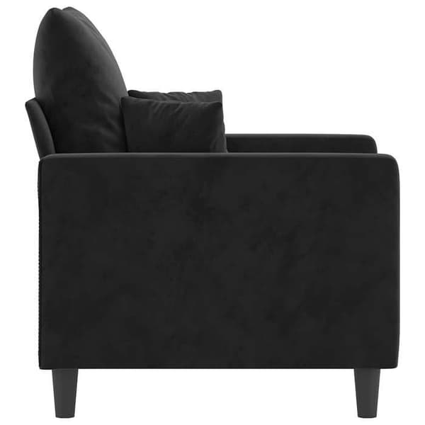 Maison Exclusive - Sort Stol 60 cm Velour