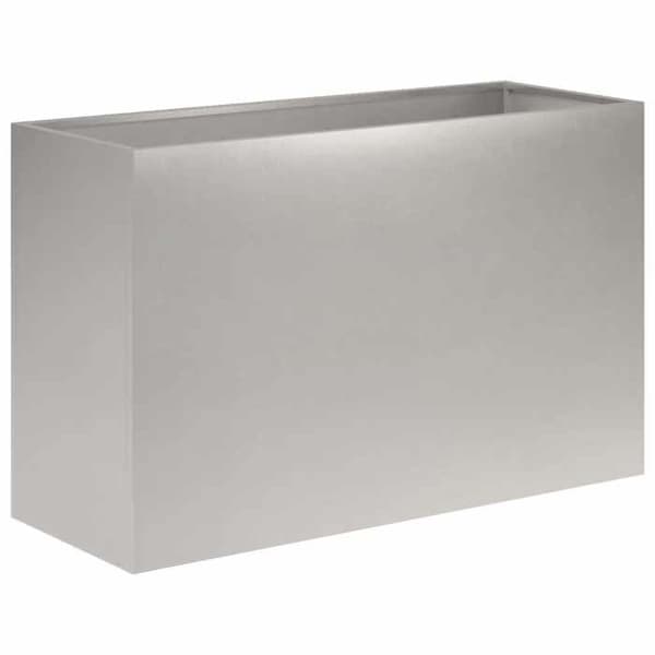 Maison Exclusive - Trädgårdskrukor 2 st Silver 80 x 40 x 50 cm