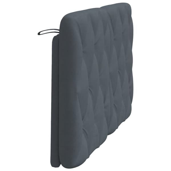 Maison Exclusive - Mörkgrå sänggavelkudde 120 cm sammet