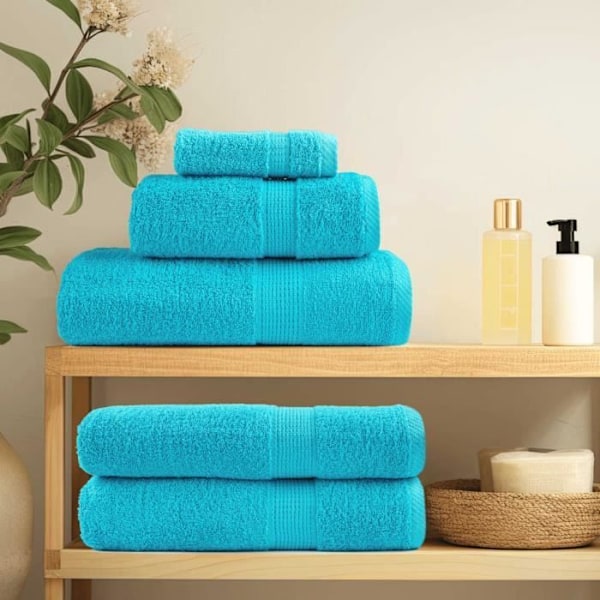 SOLUND Premium handduksset 12 st0 [cm] Blå