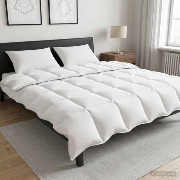 Maison Exclusive - Sängset med täcke och kuddar 3 pc 200 x 200 cm Vinter