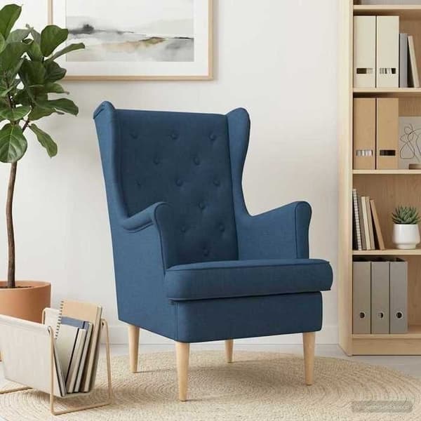 Maison Exclusive - Blå Stof Stol