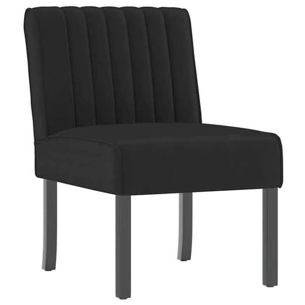 Maison Exclusive - Sittpuff utan armstöd svart sammet