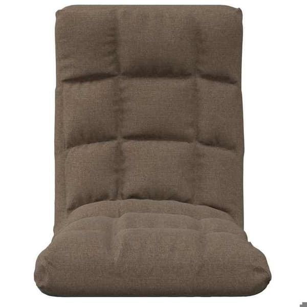 Maison Exclusive - Foldbar gulvstol Taupe Stof