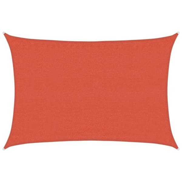 Maison Exclusive - Skuggnät 160 g/m² rektangulär terrakotta 3,5x5 m PEHD