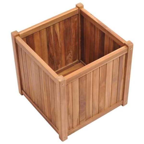 Maison Exclusive - Hög säng 50x50x50 cm Solid teakträ