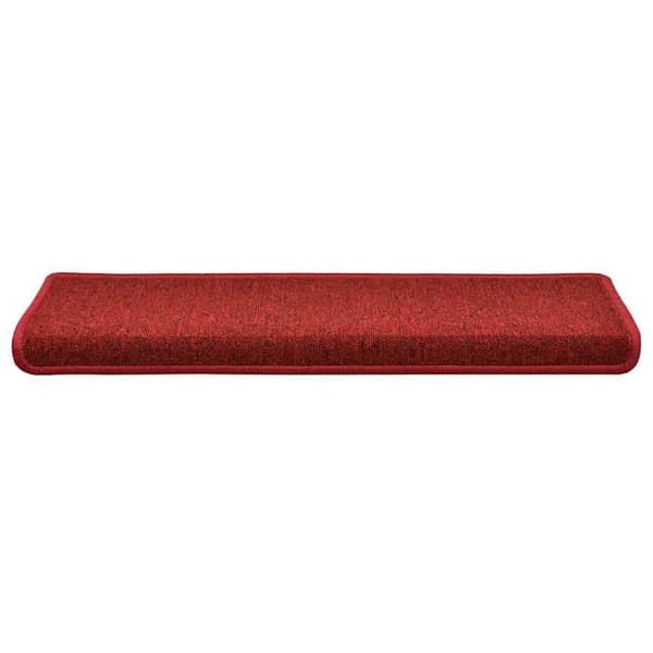 Maison Exclusive - Trappmatta 30 stycken 65 x 21 x 4 cm Röd Rektangulär kant