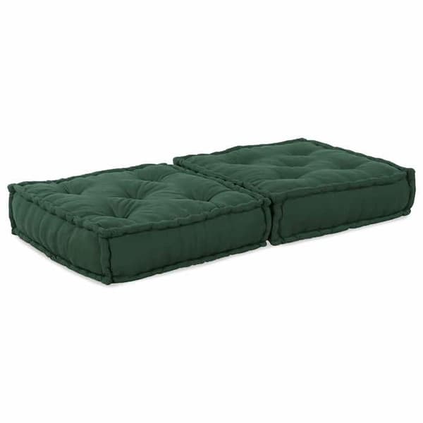 Maison Exclusive - Grön modulsoffa 70x70x36 tyg