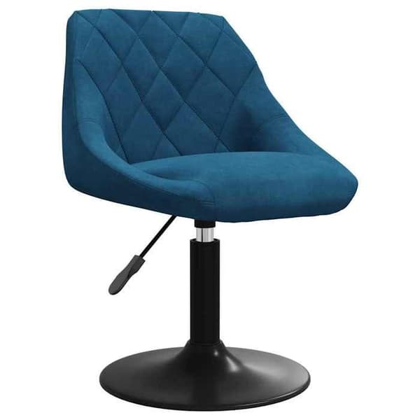 Maison Exclusive - Spisestol Blå Velour