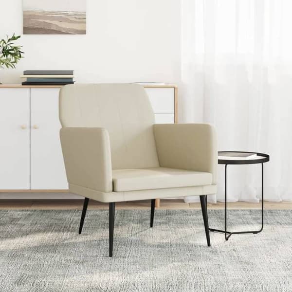 Maison Exclusive - Stol Creme 61x78x80 cm Simil læder