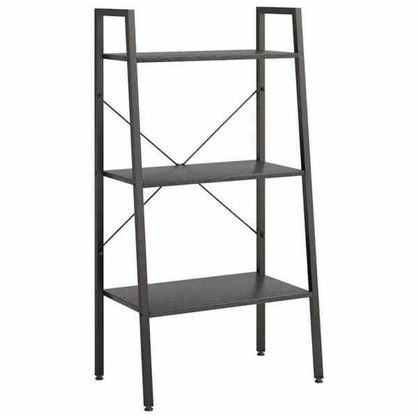 Maison Exclusive - Stående reol 3 niveauer Sort 56x35x108 cm Svart