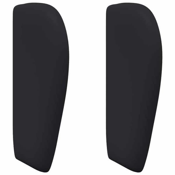 Maison Exclusive - Hovedgærde Øre Sort 40 x 23 x 6 cm PVC