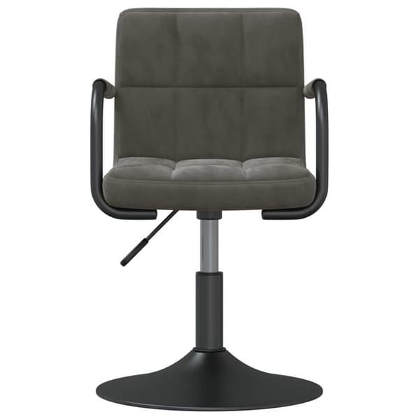Maison Exclusive - Mørkegrå Velour Spisestol
