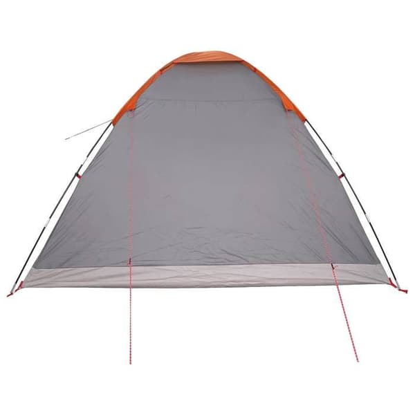 Maison Exclusive - Campingtelt til 6 personer Grå og orange