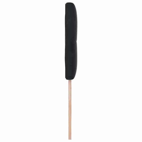 Maison Exclusive - Svart sänggavel 90 cm Sammet