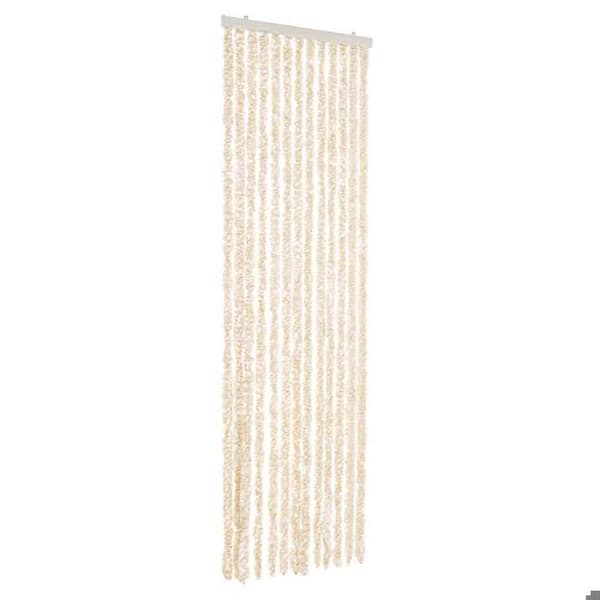 Maison Exclusive - Beige og hvid fluenet 56x200 cm chenille