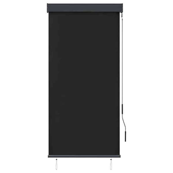 Maison Exclusive - Ulkokäyttöön tarkoitettu rullakauppa 80 x 250 cm antrasiitti antracit