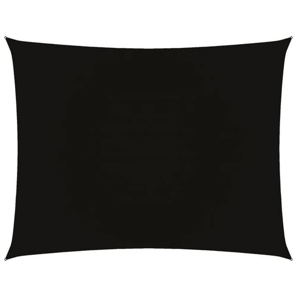 Maison Exclusive - Rektangulær parasoldug i oxford stof 3x4,5 m sort Svart