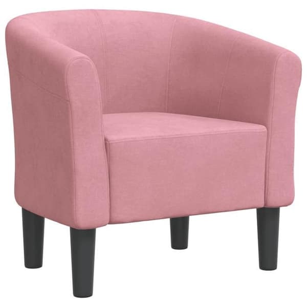 Maison Exclusive - Rosa velour cabrioletstol