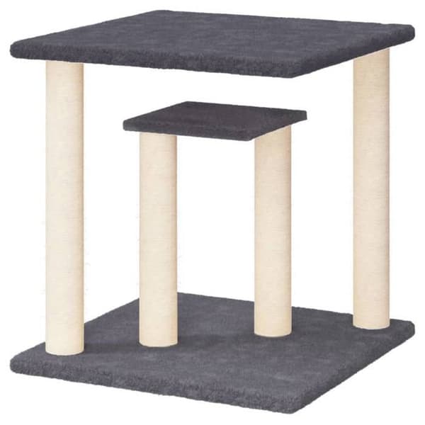 Maison Exclusive - Katte træer med mørkegrå platforme 50 cm